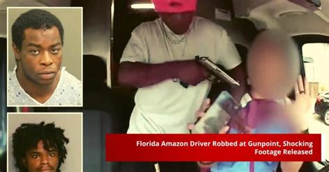 amazon driver robbed at gunpoint
